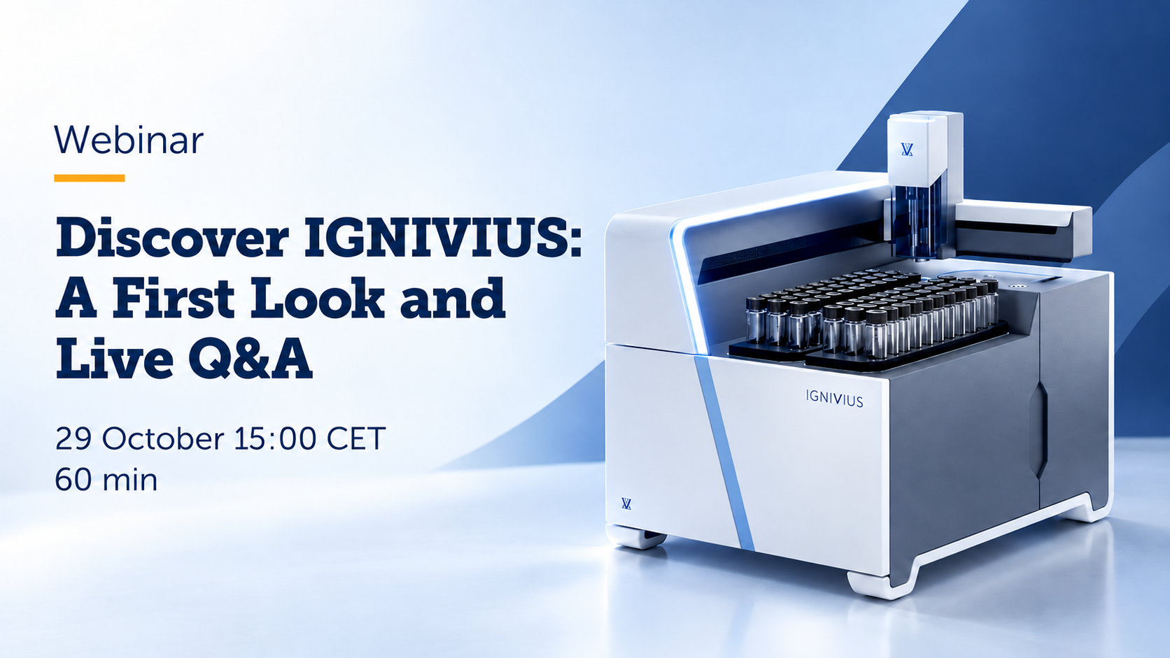 Live Q&A over de IGNIVIUS-analyzer Live Q&A over de IGNIVIUS-analyzer