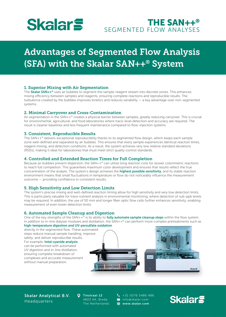 Download SFA Advantages flyer